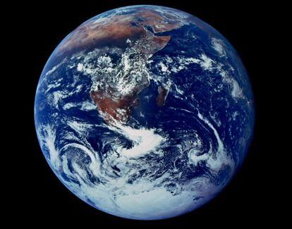 Mucho ha cambiado el clima desde que el Apolo 17 tomara esta imagen. Entonces no se hablaba de cambio climático y menos de geoingeniería.
