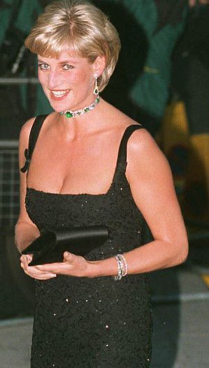 Diana, en Londres, en 1997.