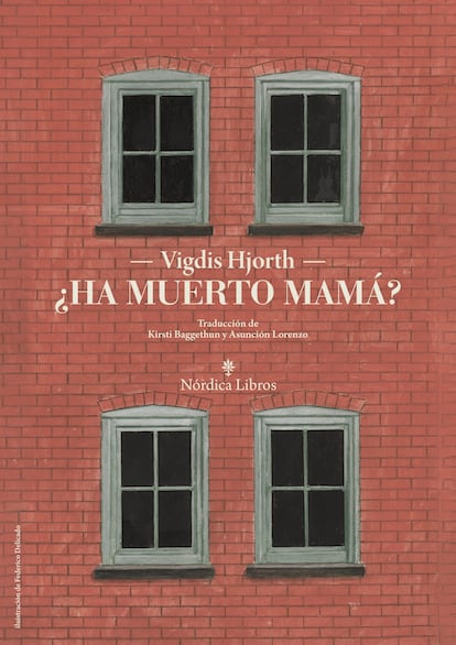 Portada de '¿Ha muerto mamá?', de Vidgis Hjorth
