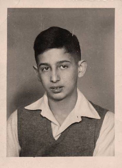 Gunther (Guy) Stern, a los 15 años, cuando sus padres lo enviaron a EE UU en 1938 para salvarlo.