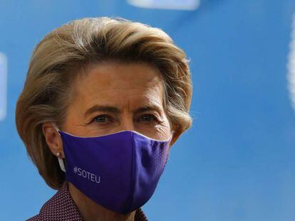 La presidenta de la Comisión Europea, Ursula von der Leyen.