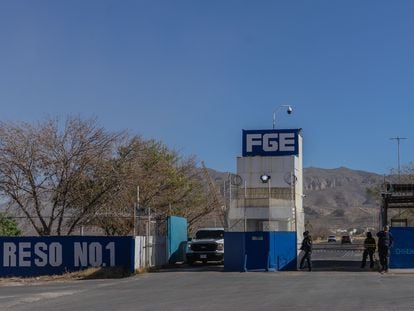 El exterior del Centro de Reinserción Social (CERESO) de Chihuahua el 12 de diciembre de 2022.