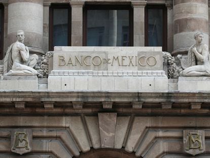 La sede del Banco de México, en el centro de Ciudad de México.