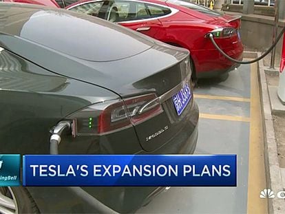 Tesla crece en China