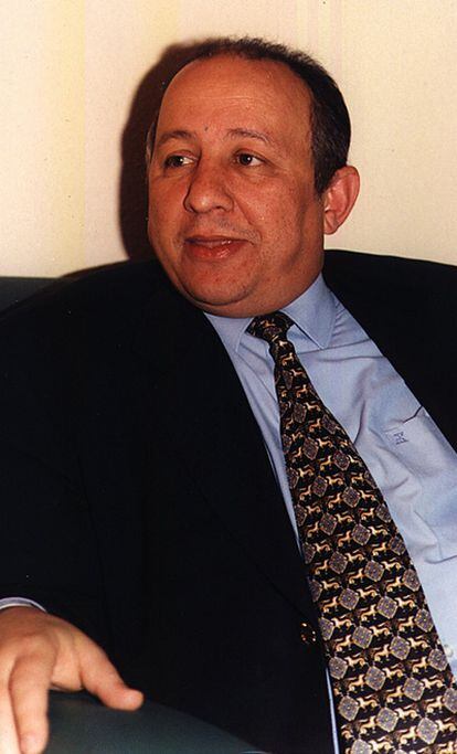 Aomar Mohamed Dudú, líder melillense, en una imagen de 1999.