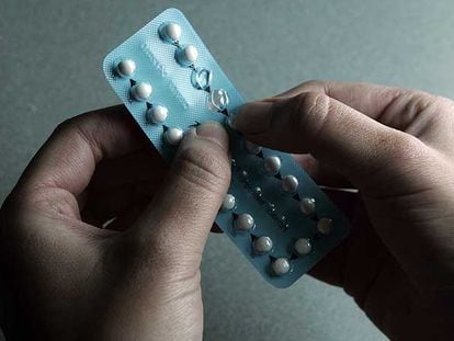 Envase de píldoras anticonceptivas