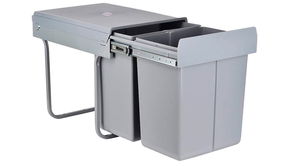 Nueve cubos de basura discretos y elegantes que combinan con cualquier