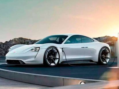 Porsche muestra el interior de su Taycan eléctrico: 3 pantallas, modo oscuro y más