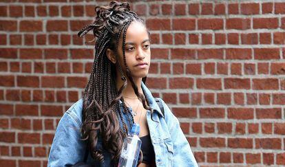 Malia Obama, en Nueva York, el pasado junio.