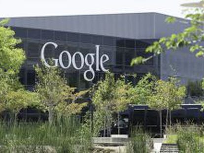 Vista general de la sede de Google en Mountain View, California (EEUU). 