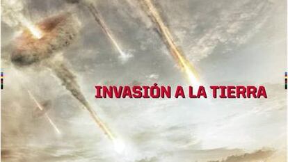 Cartel de Invasión a la tierra