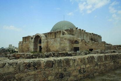 Palacio de los Omeyas en la Ciudadela de Amán