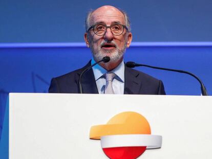 El presidente de Repsol, Antonio Brufau. EFE