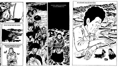 Viñetas de 'La espera', el cómic de Keum Suk Gendry-Kim.