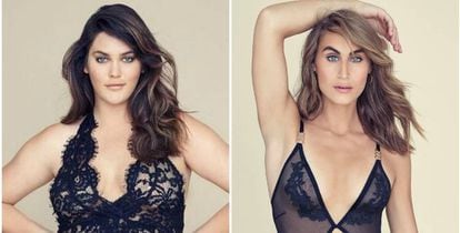 Las modelos Ali Tate Cutler y May Simon Lifschtiz, en Instagram.