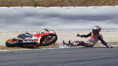 M&aacute;rquez, en el &uacute;ltimo gran premio de Catalunya. 