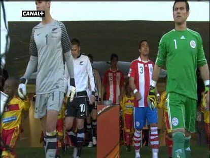 Paraguay 0 - Nueva Zelanda 0