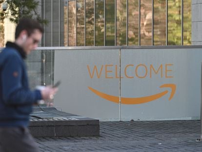 Imagen de la sede central de Amazon en Europa en Dublín (Irlanda)