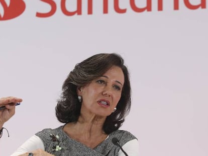 Ana Botín, presidenta del Banco Santander.