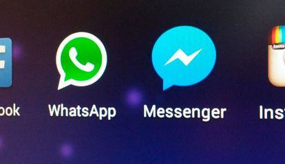 WhatsApp y Facebook Messenger.