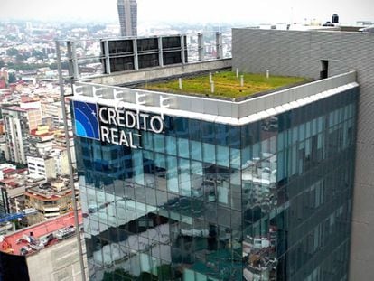 Uno de los edificios de oficinas de Crédito Real, en una imagen de sus redes sociales.