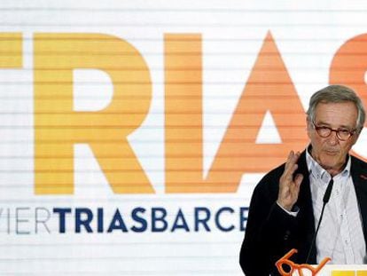 Xavier Trias, alcalde convergente de Barcelona.