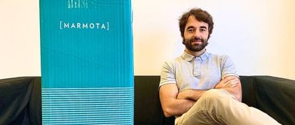Mario Gutiérrez Brun, CEO de Marmota, comercializadora de equipos de descanso en internet. 