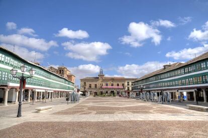 Plaza Mayor de Almagro. |