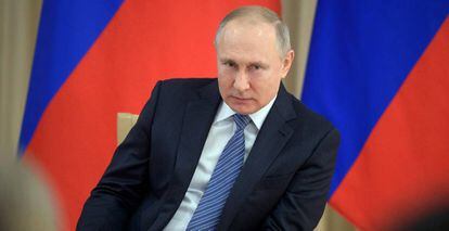 Vladímir Putin, presidente ruso, en marzo.