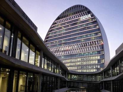 Sede operativa de BBVA en Madrid