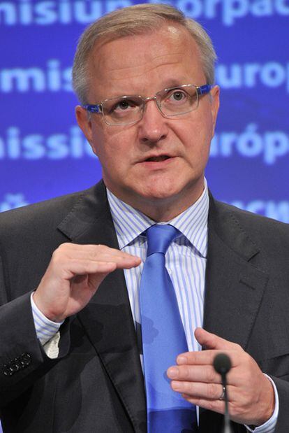 El comisario europeo de Asuntos Económicos, Olli Rehn.