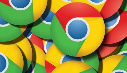 Muchos logos de Chrome de Google