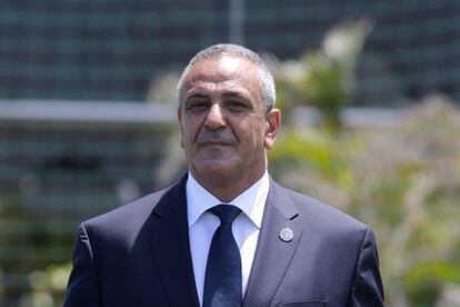 Pablo Milad, presidente de la Federación chilena de fútbol, en 2020.