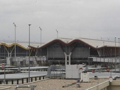 Vista de la terminal 4 del aeropuerto de Barajas de Madrid. 