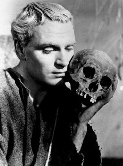 'Hamlet', en la mítica encarnación de Laurence Olivier para el filme del mismo nombre de 1948.