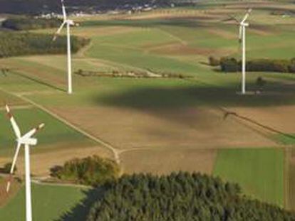 Parque eólico marino que Iberdrola instalará en Alemania.