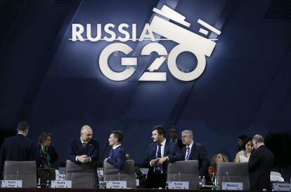 Reuni&oacute;n del G-20 hoy en Mosc&uacute;.