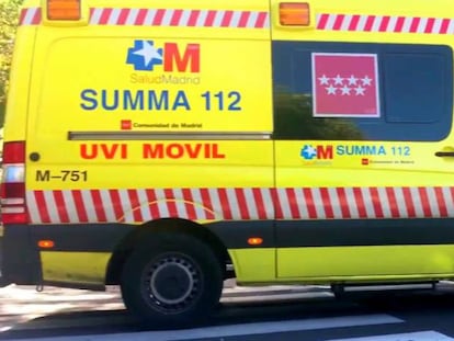 Una ambulancia del Summa 112.