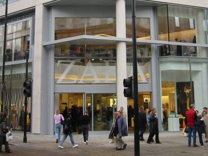 Tienda de Inditex en Lumina House, propiedad de Amancio Ortega, en Oxford Street. 