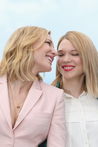 Al igual que Kristen Stewart, Lea Seydoux tampoco pudo resistirse.