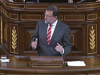 Rajoy: "Creo en Cataluña... más que ustedes"