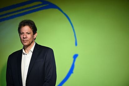 Fernando Haddad, durante una conferencia de prensa en Brasilia, el 19 de diciembre de 2022.
