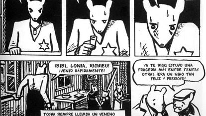 Viñetas del cómic 'Maus', de Art Spiegelman.