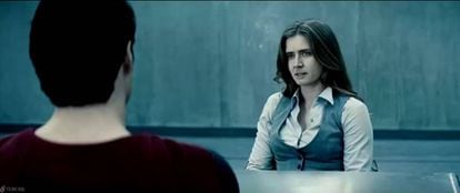 Fotograma del 'deepfake' de Nicolas Cage simulando a Lois Lane.