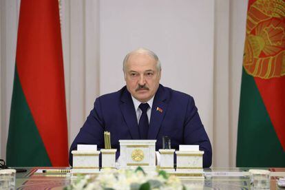 Aleksander Lukashenko, el 11 de noviembre en Minsk.