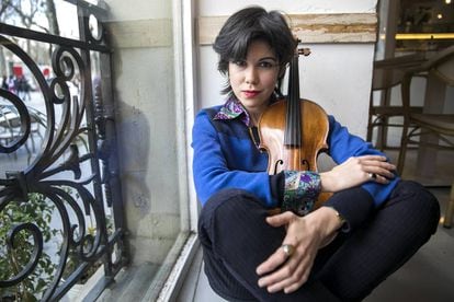 La violista Isabel Villanueva.