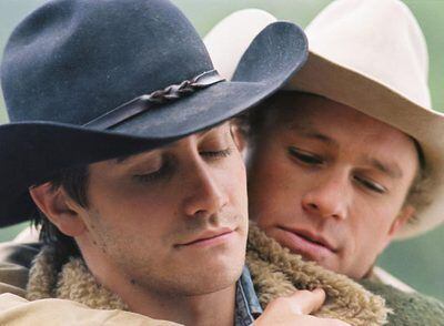 Fotograma de <i>Brokeback Mountain. </i>