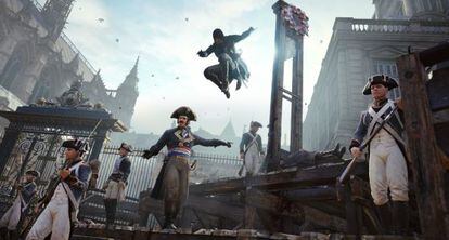 Imagen de la Revoluci&oacute;n Francesa que recrea &#039;Assassin&#039;s creed unity&#039;. 