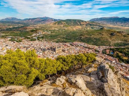 Vista panorámica de la ciudad de Jaén.