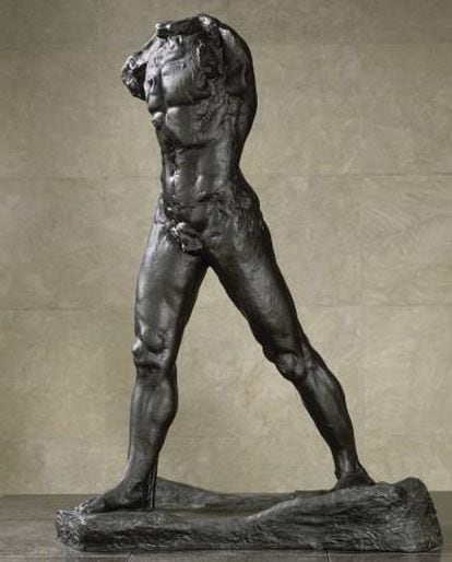 'El hombre que camina', de Auguste Rodin.